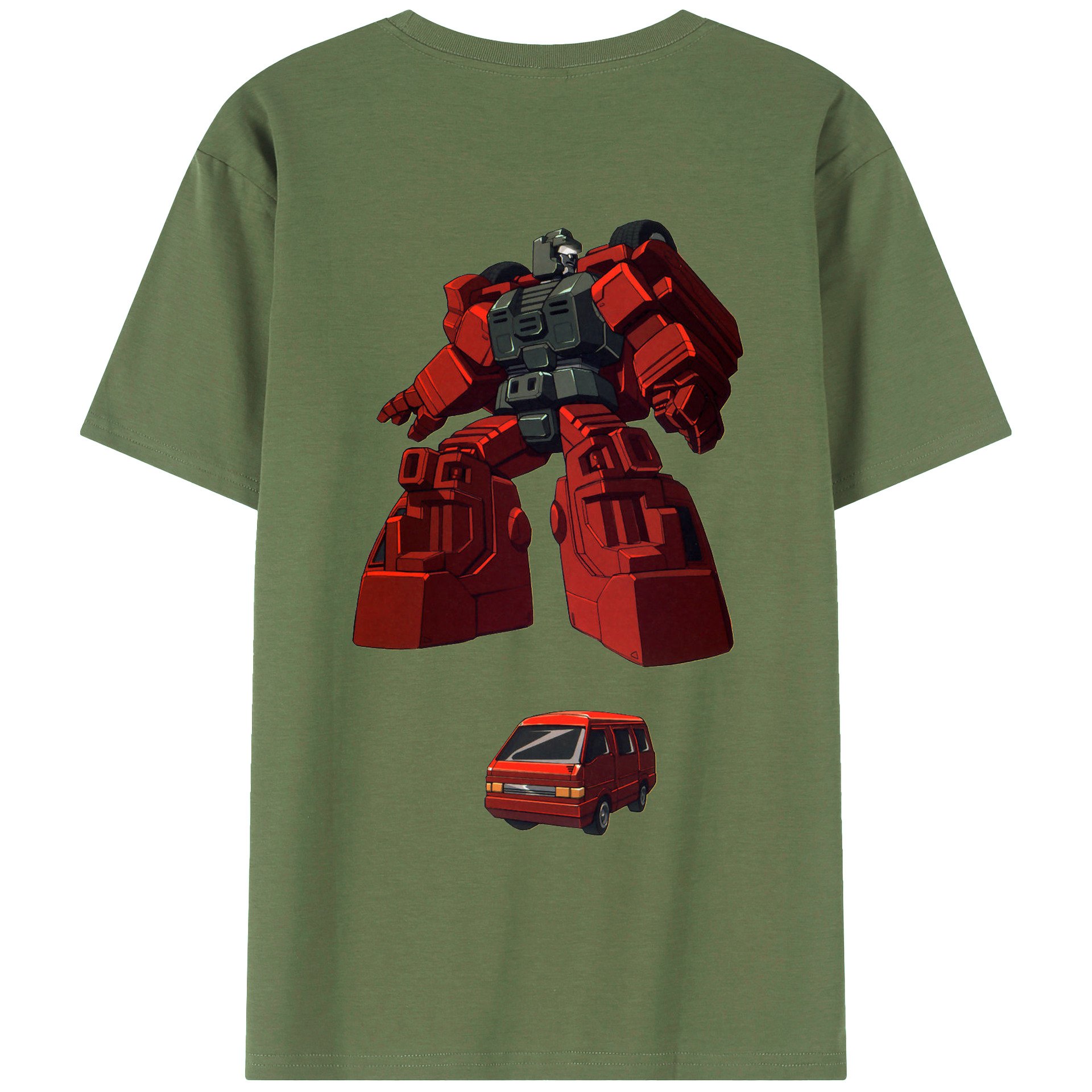 （画像用）  綿100％ メンズ半袖Tシャツ（バックプリント） 通気性